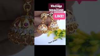 Impon Jimikki Earrings - 9884477450 Whatsapp #jmkimpon 🌹🌹🌹