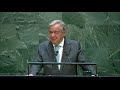 let s combine efforts to achieve our aims as the united nations un chief at 75th anniversary