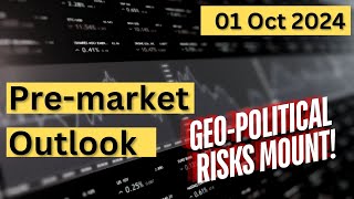 Pre-market outlook: Mixed outlook. Tech and semi may do well. Geopolitical risks are mounting.