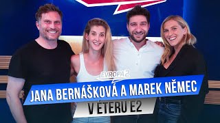 JANA BERNÁŠKOVÁ a MAREK NĚMEC v éteru Evropy 2 (ROZHOVOR)