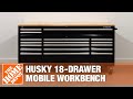 Husky 18-Drawer Mobile Workbench | The Home Depot with @Foureyes.Furniture