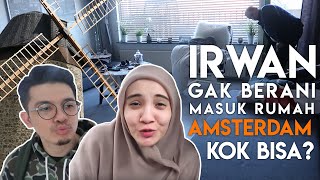 KIA IRWAN KERUMAH MAMA FENNY DI AMSTERDAM, IRWAN GA BERANI MASUK KETEMU INI...