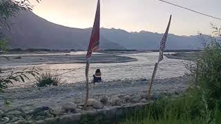 Morning @ Shayok river, India-Pakistan border