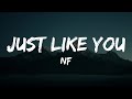 NF - JUST LIKE YOU (Lyrics)