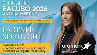 Partner Spotlight - Veronica Goff, Director, Business Development, Aramark