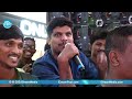 ravi teja fan funny comments on anchor manjusha @raviteja s dhamaka movie team meet n greet