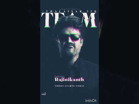 Thalaivar 170 Vettaiyan Rajni #status #shorts #mass - YouTube