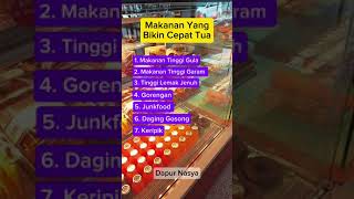 Makanan Yang Bikin Cepat Tua #makananbikincepattua