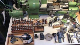 2x Schaublin 70 Lathe Collection