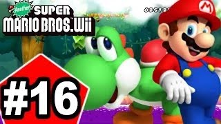 ヨッシーの逆襲  アナザーNewer Super Mario Bros  Wii実況プレイ#16