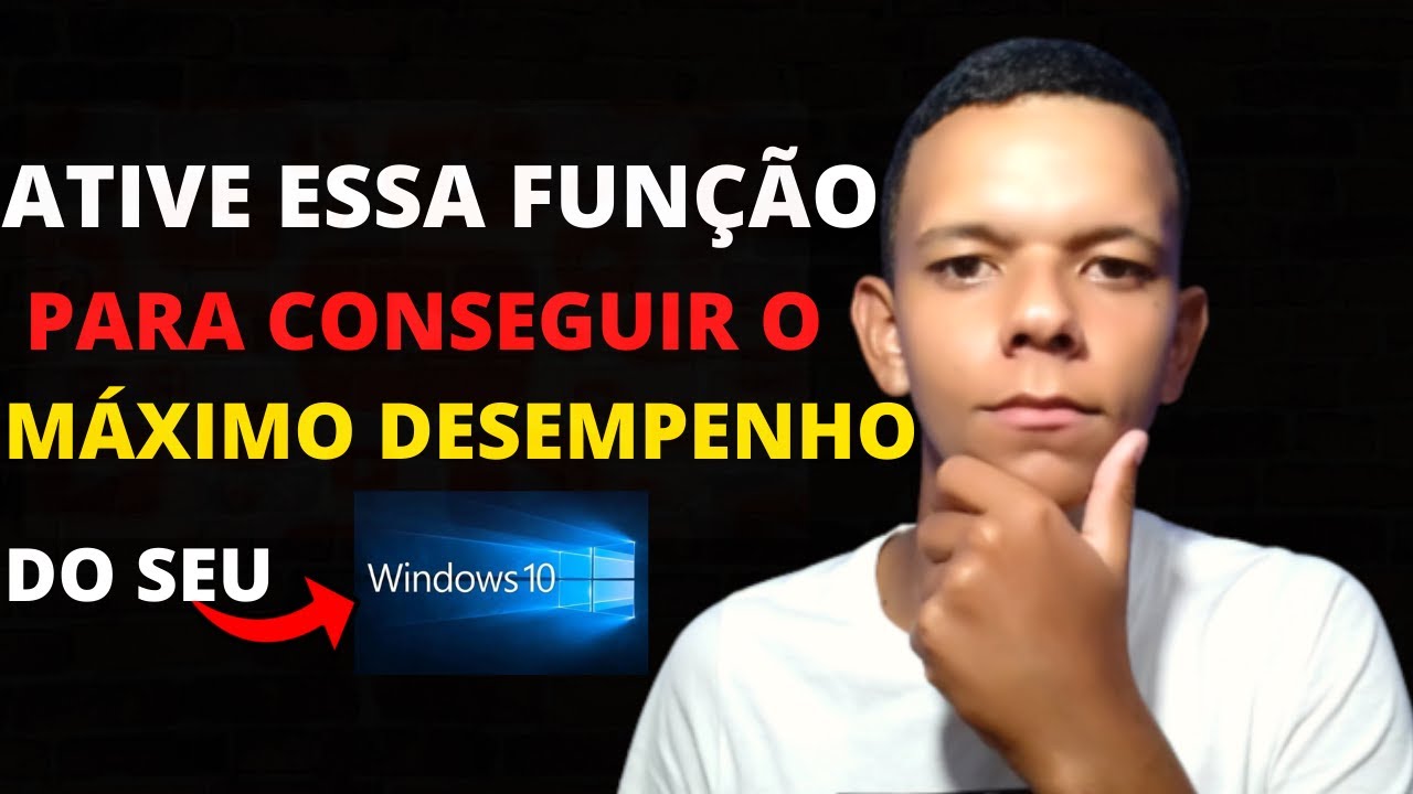 Como Melhorar O DESEMPENHO Do Windows 10 Ao MÁXIMO - FUNÇÃO SECRETA ...