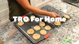 Nonstick Kitchen Oven Baking Pans - NutriChef 3-Piece - TROFORHOME