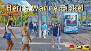 Herne Wanne-Eickel Germany/ Tour in Herne wanne-eickel in Deutschland 4k 60fps