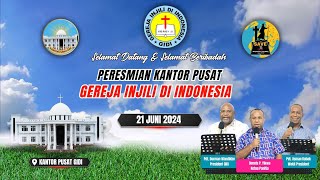 IBADAH PERESMIAN KANTOR PUSAT GIDI | BPULEIME | TELAGARIA | SENTANI PAPUA | 21 JUNI 2024