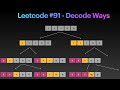 Leetcode 91 - Decode Ways (DFS / Dynamic Programming)