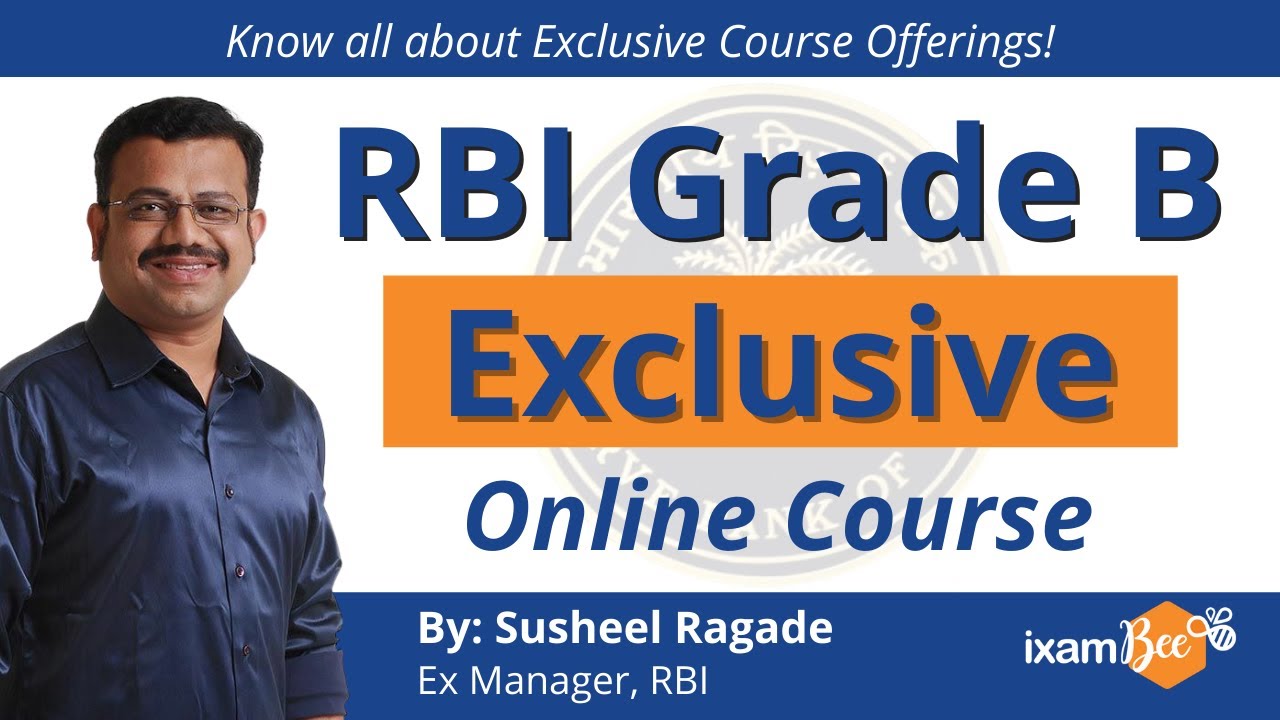 RBI Grade B Exclusive Online Course | Know All About Exclusive Course ...