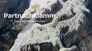 Partnachklamm Garmisch-Partenkirchen im Winter – Ein magisches Naturerlebnis, 4K