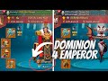 Wolf Bazil vs Dominion 4 Emperor Fc LittleMatt  K122 WOW - Lords Mobile