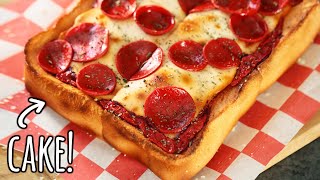 HYPER REALISTIC PIZZA CAKE! - NERDY NUMMIES