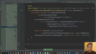57 - Java Serialization using ObjectInputFilter as REJECTED - Code Demo 3