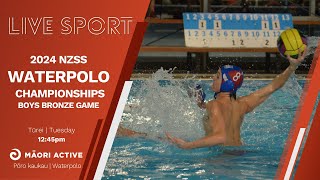 Boys Bronze | 2024 Waterpolo NZ Secondary School Championships