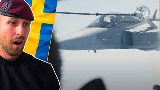 British Army Veteran Reacts Swedens Elite Fighter Pilots