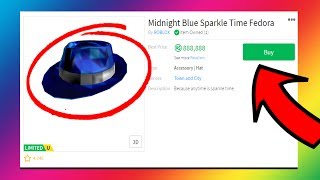Trading Video 8 Midnight Blue Sparkle Time Fedora Dominus Rex