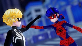 【MMD-PV】【Epic Fight】SpiderLady VS Venom【60fps】