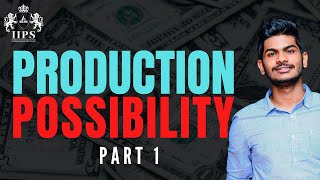 Production Possibility Curve/Frontier (PPC/PPF) Explained