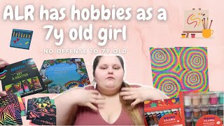 Amberlynn Reid has hobbies as a 7y old girl - no offense to 7y old