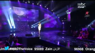 #MBCTheVoice -الموسم الأول - لمياء الزايدي \