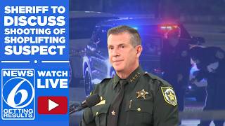 WATCH LIVE: Sheriff to discuss shooting of shoplifting suspect outside Orange County Walmart