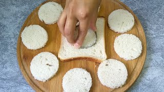 NEW SNACK RECIPE | QUICK RECIPE | BREAD SNACK RECIPE |