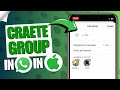 How to Create Broadcast & Community Groups in WhatsApp on iPhone 📲📢 | Easy Guide