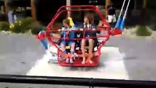 Raw: Cable Snaps on Sling Shot Ride in Wisconsin
