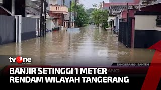 Banjir Menggenangi Sejumlah Wilayah di Kota Tangerang | Kabar Petang tvOne