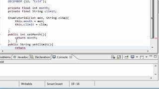 Java Tutorial 13 Enums