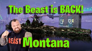 Insane Mid Push in Montana in World of Warships Legends!