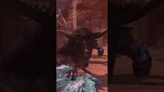 Rajang Eat Kirin Horn⚡️ #mhwiceborne #shorts #youtubepartner