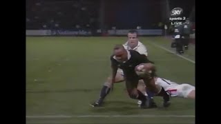 Jonah Lomu finishes Josh Kronfeld created chance vs Emerging England 1997