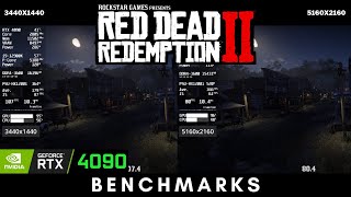 Red Dead Redemption 2 | 3440x1440 vs 5160x2160 4k Ultrawide | RTX4090 Max Settings