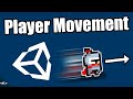 Unity Tutorial (2021) - Making the Player MOVE