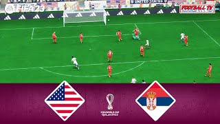 FIFA 23 - USA vs Serbia - FIFA World Cup Final - Full Match All Goals - PC Gameplay - Next Gen