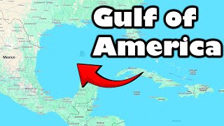 Thei change the name! Gulf of America