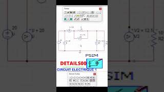 Introduction au Circuit Electrique avec PSIM, Simulation pour Lycée et Université