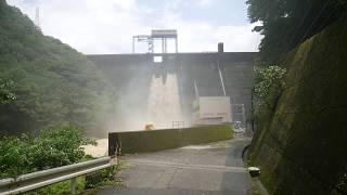 熊本県南部豪雨後の市房ダム