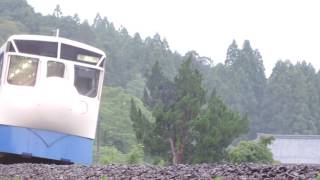 2017.6.27 JR予土線　窪川駅手前　鉄道ホビートレイン　キハ32　3　♪