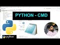 Easiest method -  How to write & run python witout any softwares #CMD # Notepad #Basics