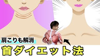 バンザイするだけで首を長く細くする方法！【肩こりを治したい人も絶対見て】