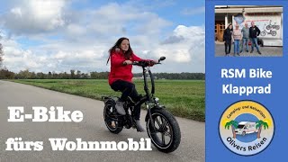 Klapp E-Bikes für unser Wohnmobil - absolut der Hammer